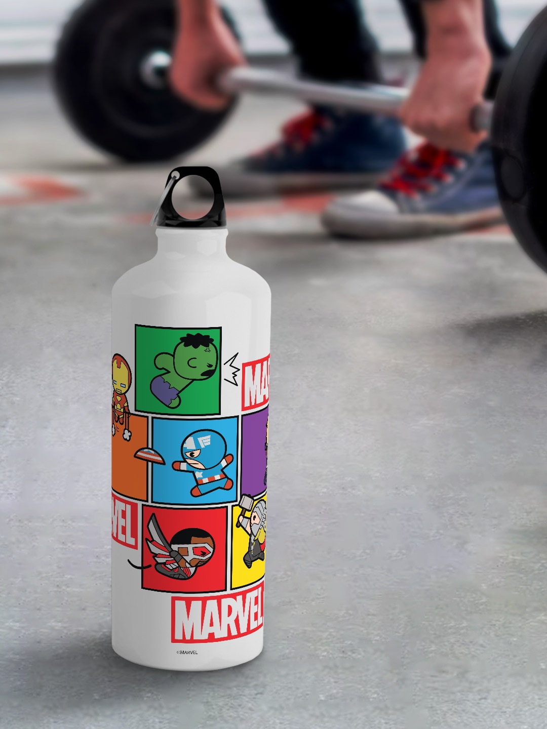 macmerise Marvel White Leak Proof Marvel Kawaii Art Design Aluminium Water Bottle 750ml
macmerise Marvel White Leak Proof Marvel Kawaii Art Design Aluminium Water Bottle 750ml