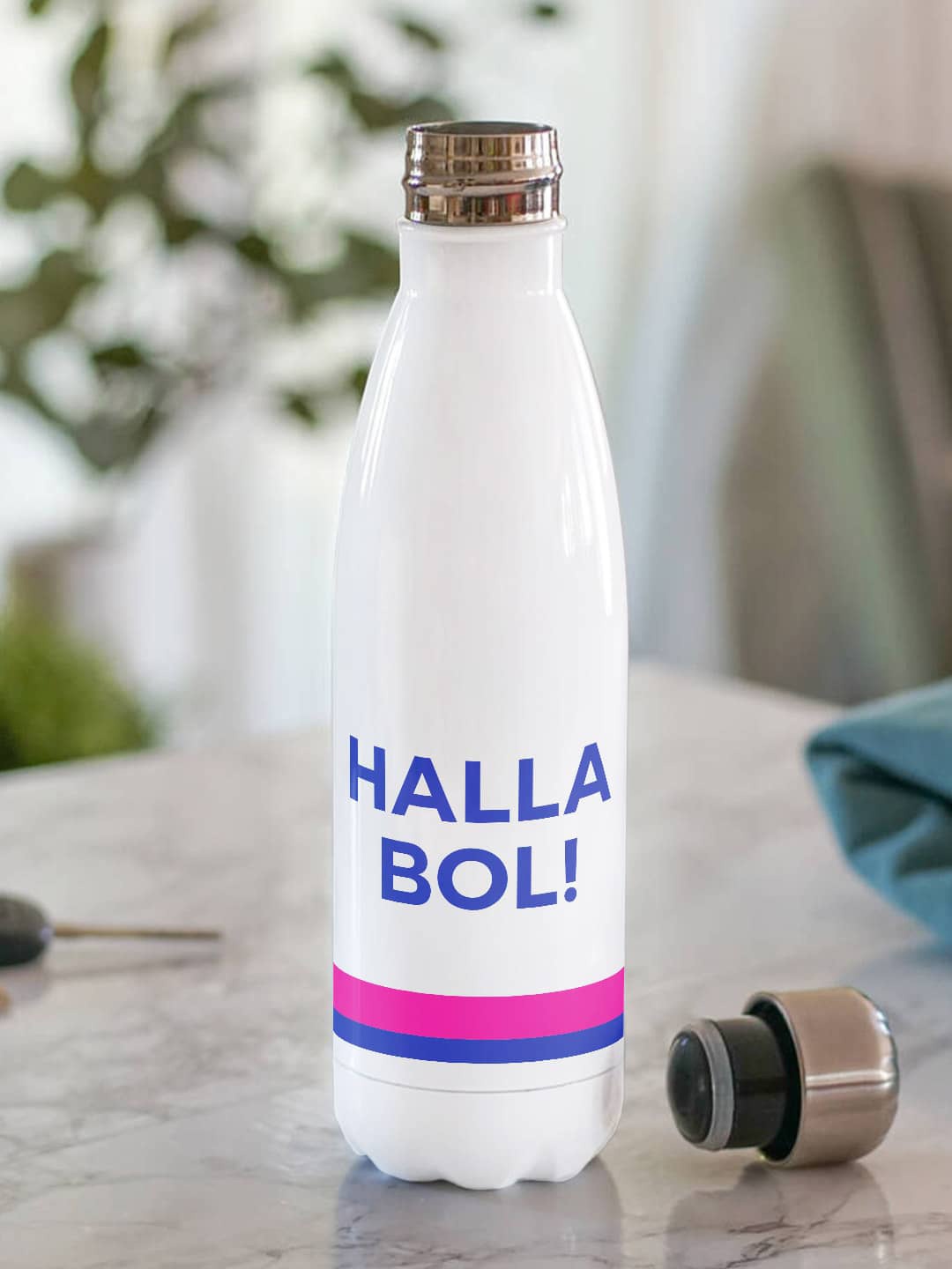 macmerise White Leak Proof Rajasthan Royals Logo Stainless Steel Water Bottle 500 ml
macmerise White Leak Proof Rajasthan Royals Logo Stainless Steel Water Bottle 500 ml