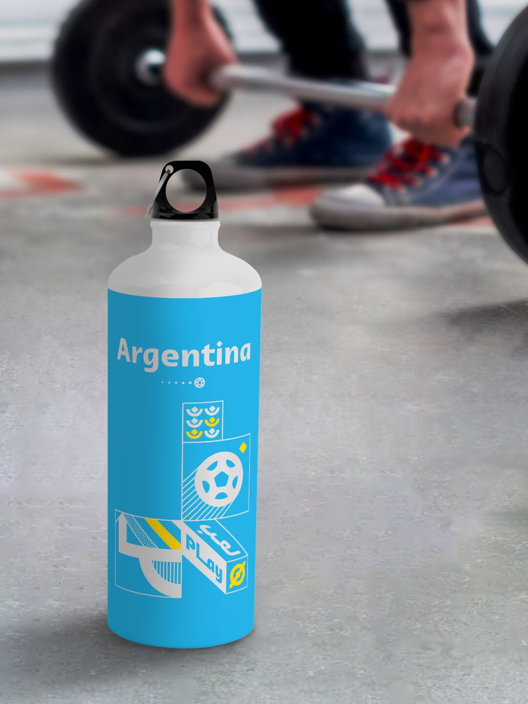 macmerise White & Blue Leak Proof FIFA Argentina Design Aluminium Water Bottle 750 ml
macmerise White & Blue Leak Proof FIFA Argentina Design Aluminium Water Bottle 750 ml