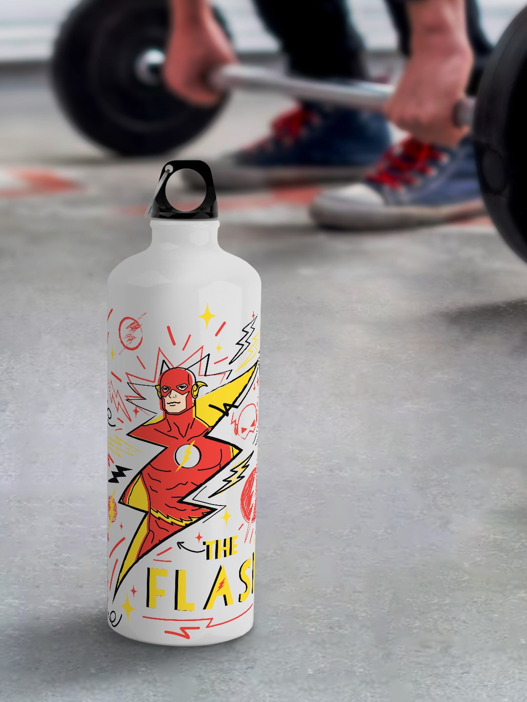macmerise DC Comics White Leak Proof Flash Doodle Design Aluminium Water Bottle 750 ml
macmerise DC Comics White Leak Proof Flash Doodle Design Aluminium Water Bottle 750 ml