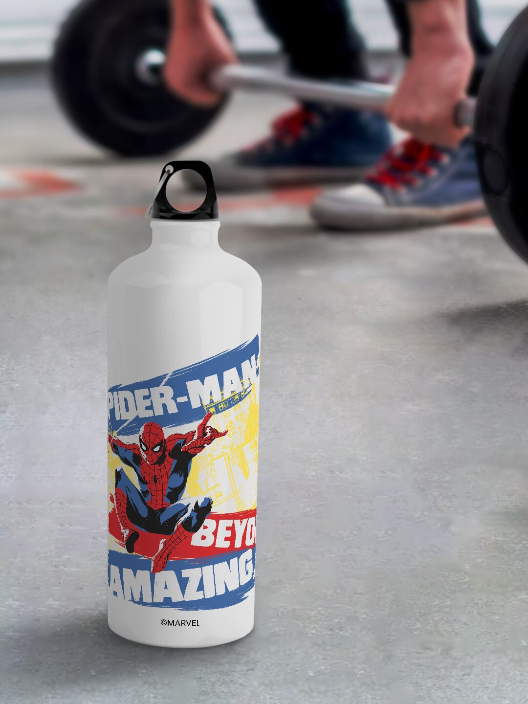 macmerise Marvel Leak Proof Swinging Spider Man Design Aluminium Water Bottle 750 Ml, White
macmerise Marvel Leak Proof Swinging Spider Man Design Aluminium Water Bottle 750 Ml, White