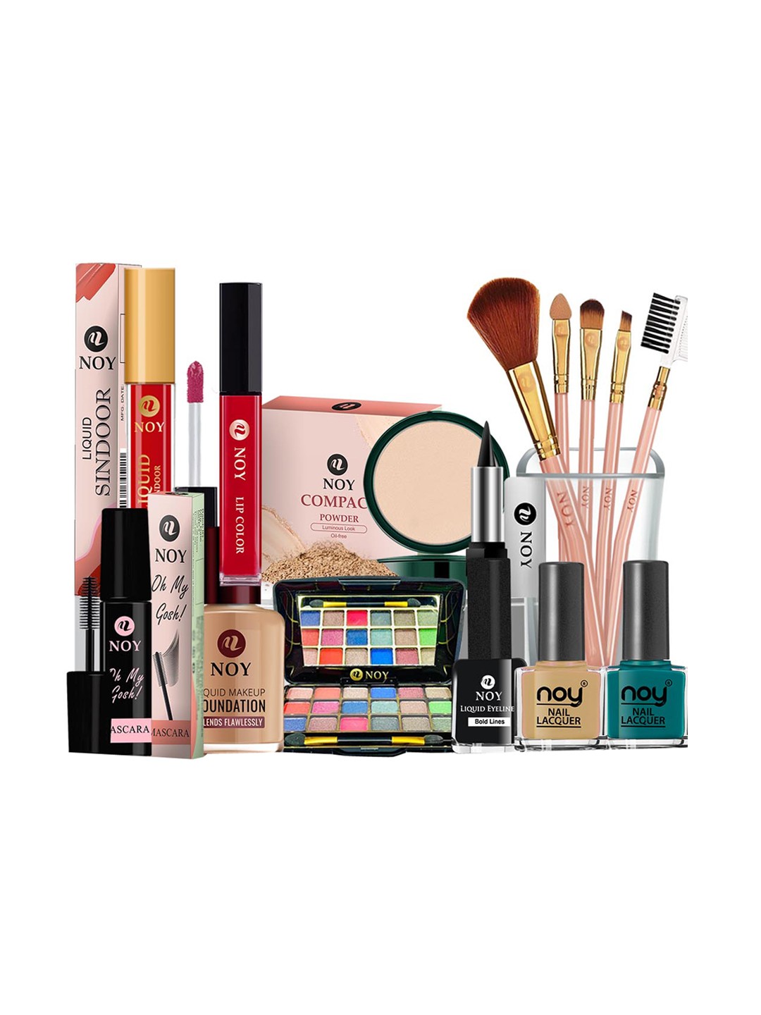NOY Enigma Makeup Combo - Mysterious Match For Mesmerizing Looks - Combo No 112, Multi
NOY Enigma Makeup Combo - Mysterious Match For Mesmerizing Looks - Combo No 112, Multi