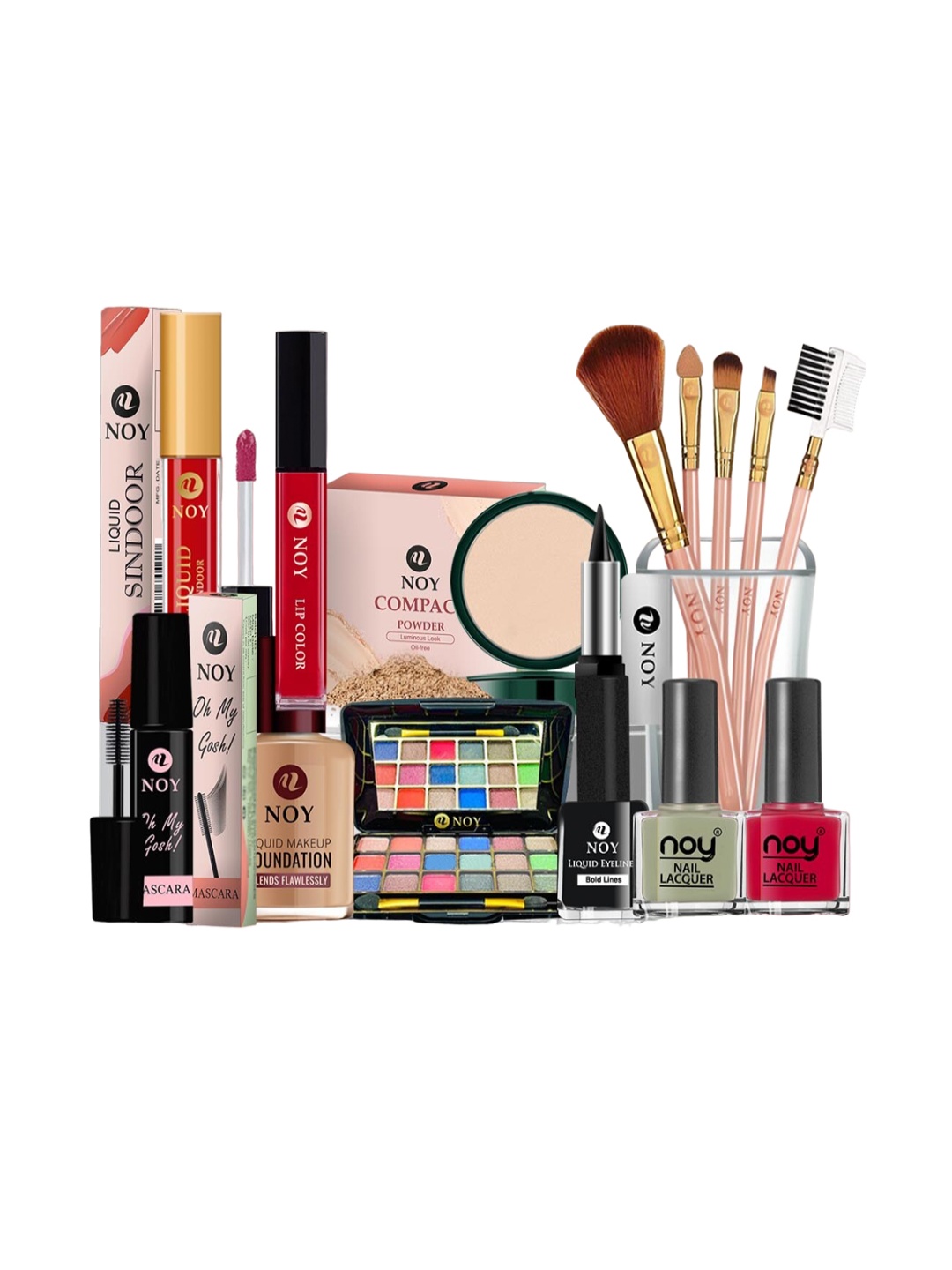 NOY Mystique Makeup Combo - Mesmerizing Duo For Enigmatic Beauty - Combo No 536, Multi
NOY Mystique Makeup Combo - Mesmerizing Duo For Enigmatic Beauty - Combo No 536, Multi