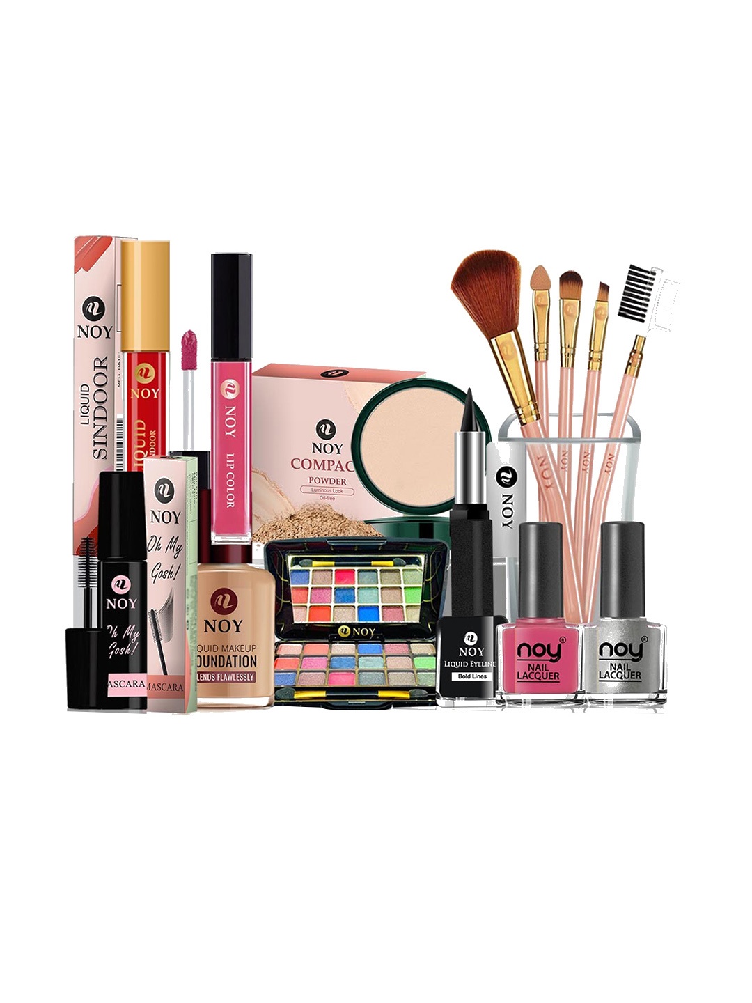 NOY Harmony Makeup Combo - Seamless Blend Of Beauty Essentials - Combo No. 246, Multi
NOY Harmony Makeup Combo - Seamless Blend Of Beauty Essentials - Combo No. 246, Multi