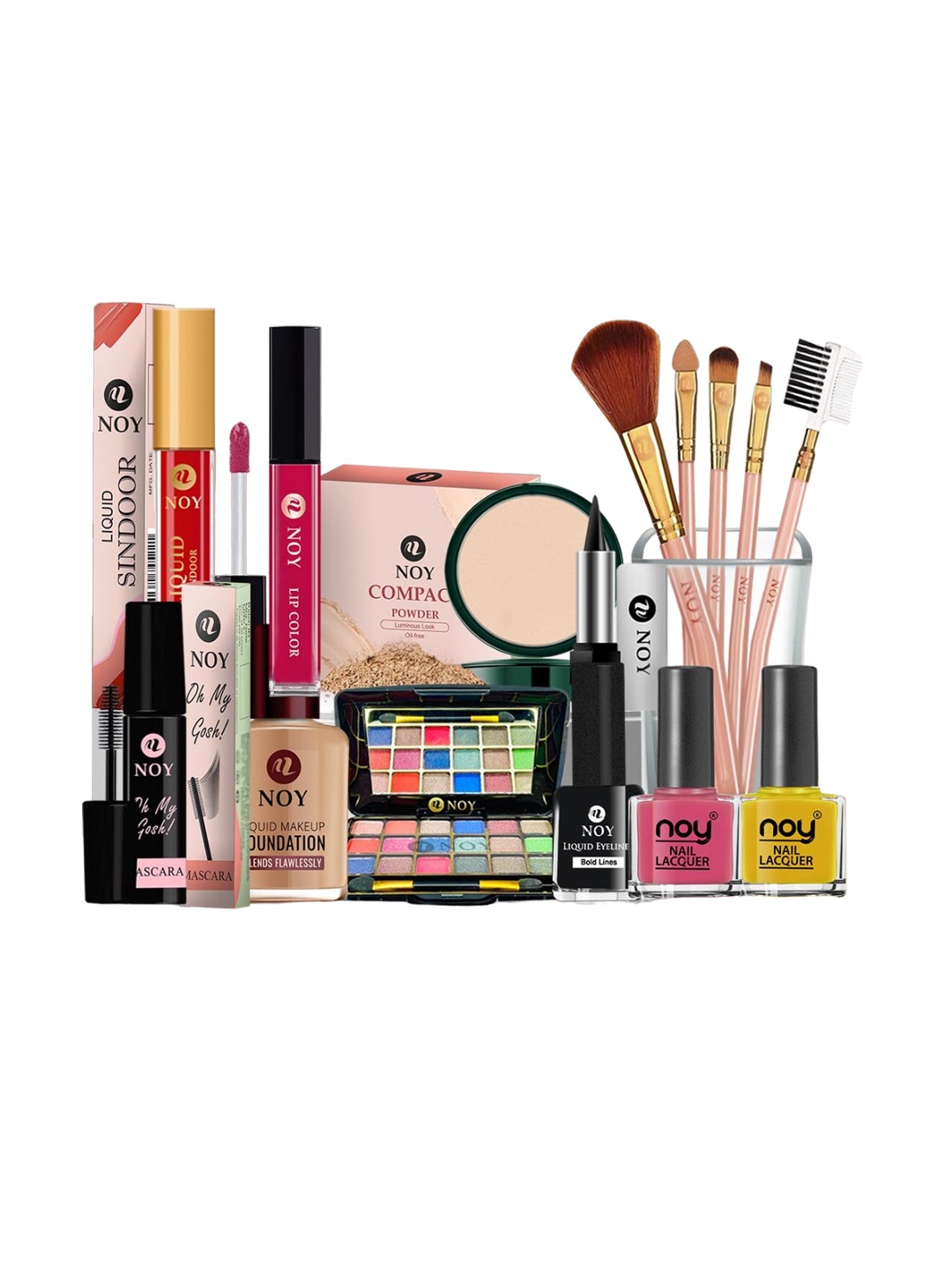 NOY Radiance Makeup Combo - Seamless Blend Of Beauty Essentials - Combo No 204, Multi
NOY Radiance Makeup Combo - Seamless Blend Of Beauty Essentials - Combo No 204, Multi