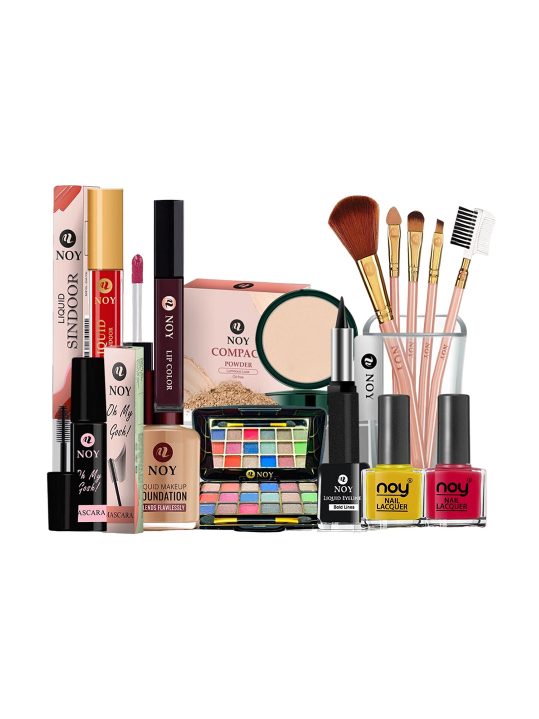 NOY Marvel Makeup Combo- Luxurious Beauty Pairings For Glam - Combo No 393, Yellow 
NOY Marvel Makeup Combo- Luxurious Beauty Pairings For Glam - Combo No 393, Yellow