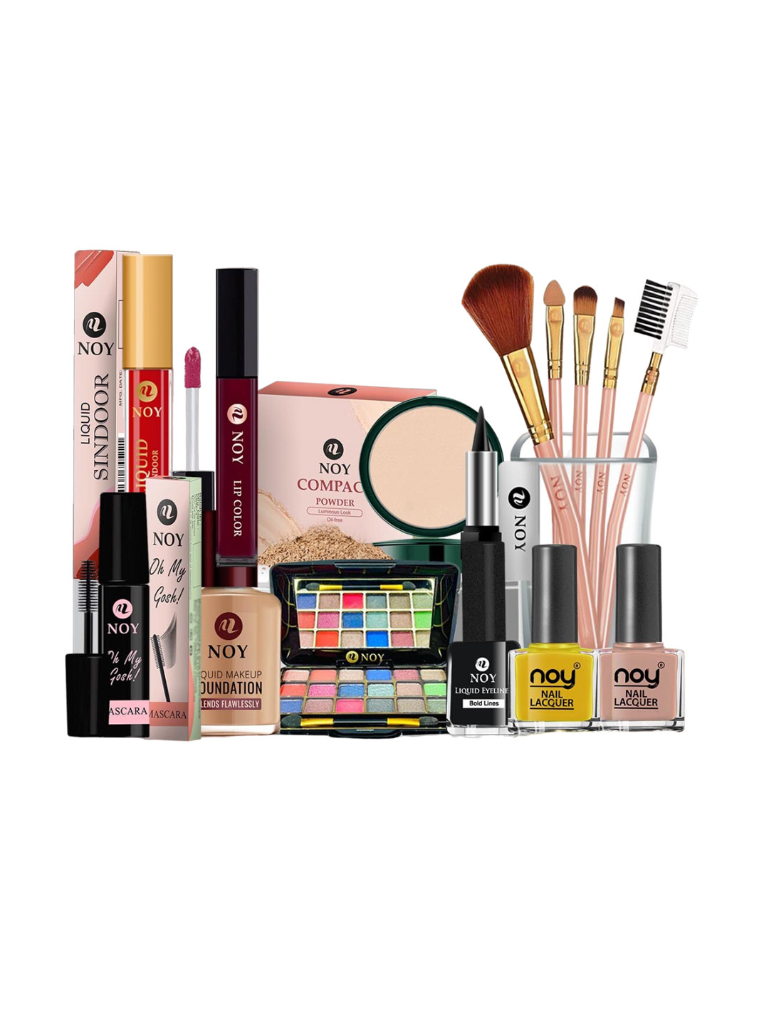 NOY Radiance Makeup Combo - Seamless Blend Of Beauty Essentials - Combo No 403, Multi
NOY Radiance Makeup Combo - Seamless Blend Of Beauty Essentials - Combo No 403, Multi