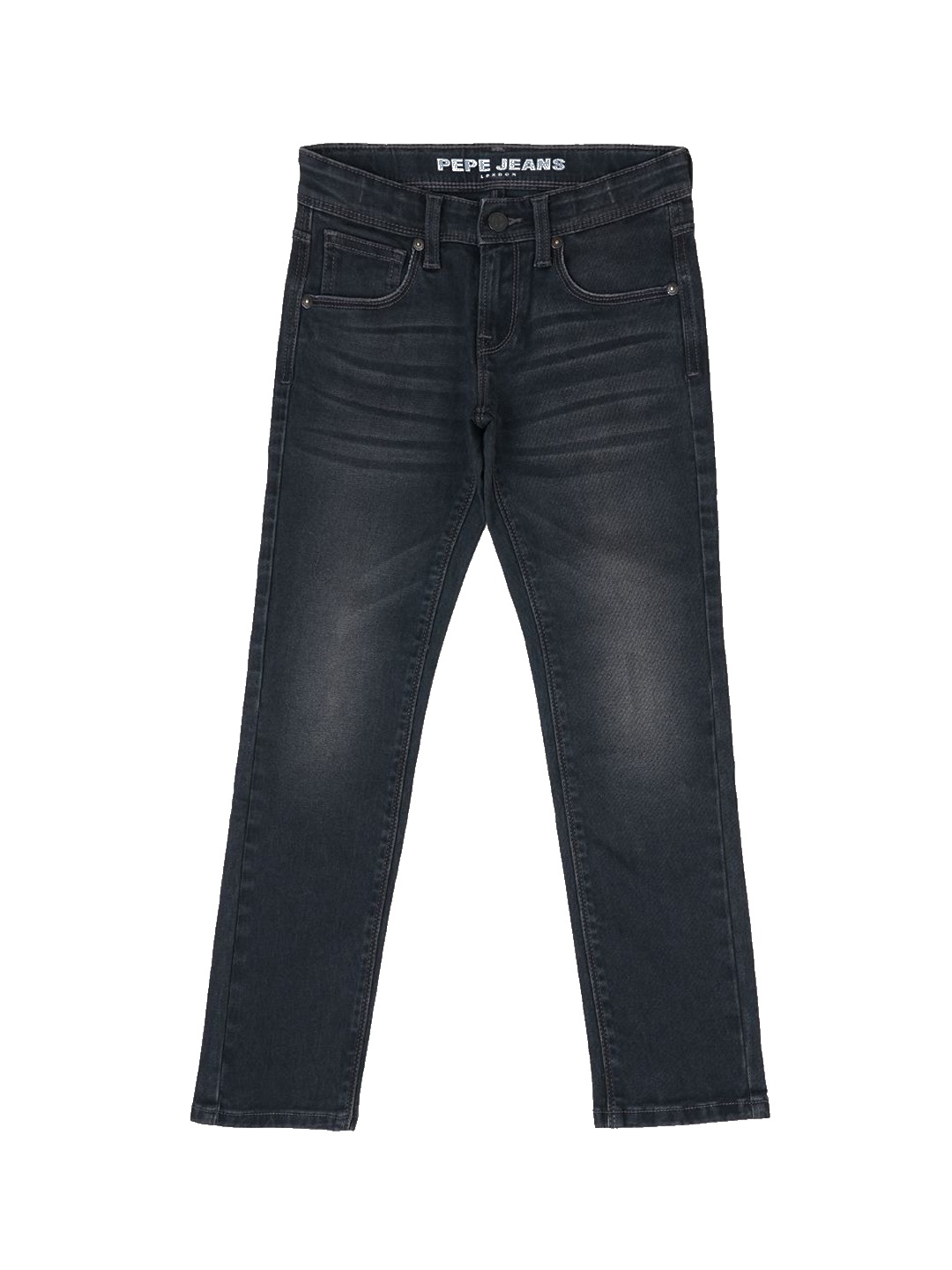 Pepe Jeans Boys Slim Fit Light Fade Whiskers & Chevrons Stretchable Jeans, Grey
Pepe Jeans Boys Slim Fit Light Fade Whiskers & Chevrons Stretchable Jeans, Grey