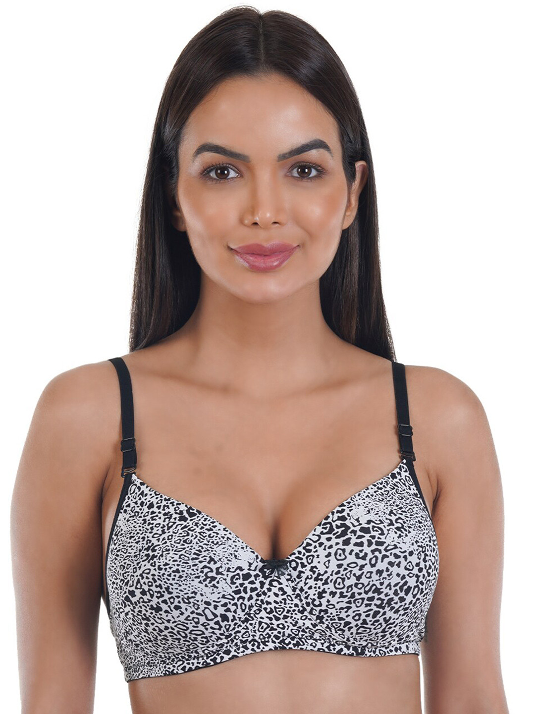 SONA Animal Printed Non Padded Medium Coverage Everyday Bra With All Day Comfort, White
SONA Animal Printed Non Padded Medium Coverage Everyday Bra With All Day Comfort, White