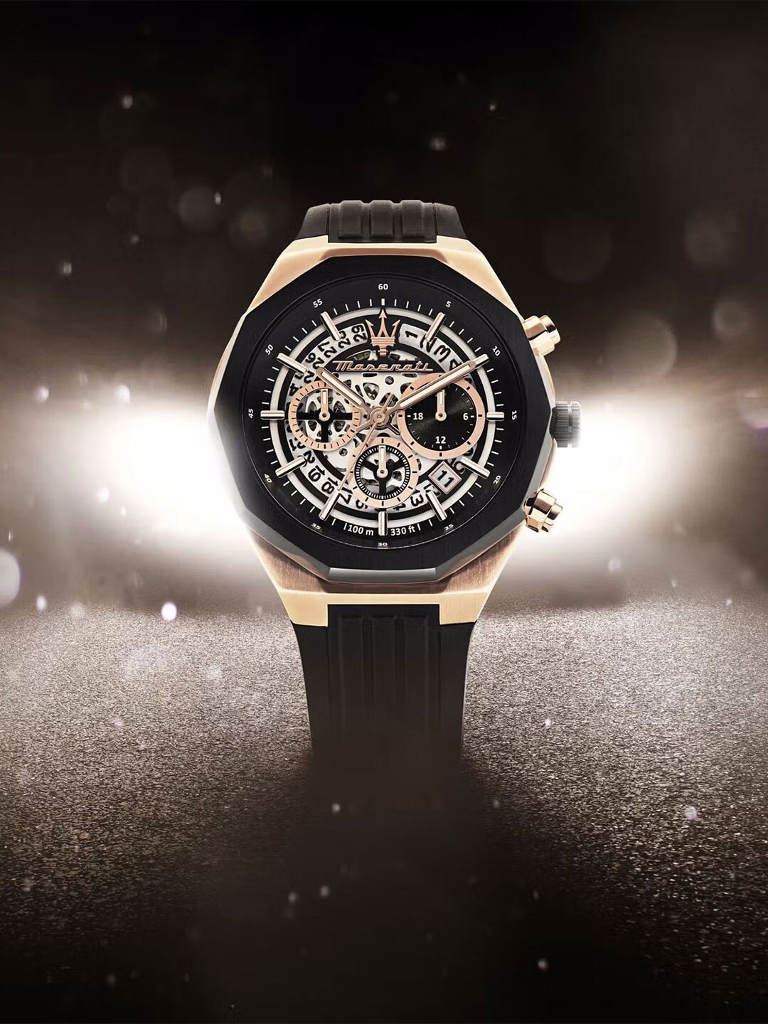 Maserati Men Silver-Toned Embellished Dial & Black Bracelet Style Straps Digital Watch R8871642003
Maserati Men Silver-Toned Embellished Dial & Black Bracelet Style Straps Digital Watch R8871642003