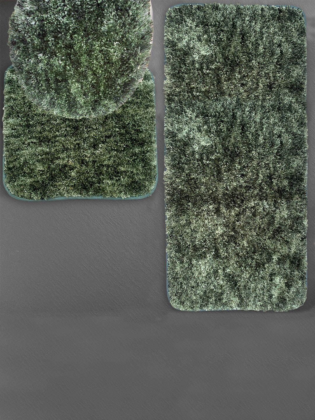 LUXEHOME INTERNATIONAL Hawaii 3 Pcs Green Bath Rugs & Contour With Toilet Seat Cover Set
LUXEHOME INTERNATIONAL Hawaii 3 Pcs Green Bath Rugs & Contour With Toilet Seat Cover Set