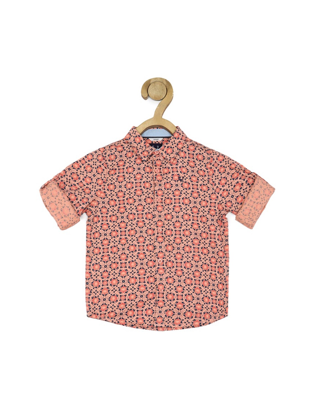 Allen Solly Junior Boys Slim Fit Floral Printed Roll-Up Sleeves Pure Cotton Shirt, Pink
Allen Solly Junior Boys Slim Fit Floral Printed Roll-Up Sleeves Pure Cotton Shirt, Pink
