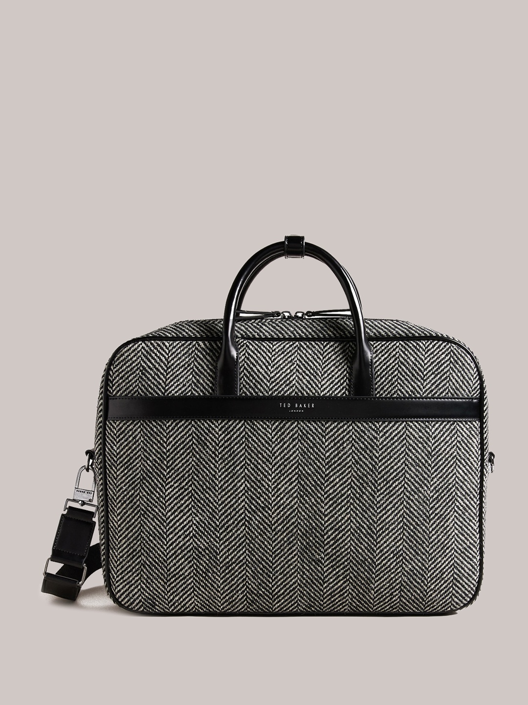 Ted Baker Structured Handheld Bag, Black