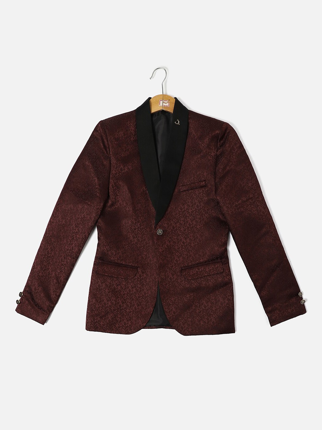 Allen Solly Junior Boys Embroidered Notched Lapel Collar Single Breasted Party Blazer, Brown
Allen Solly Junior Boys Embroidered Notched Lapel Collar Single Breasted Party Blazer, Brown