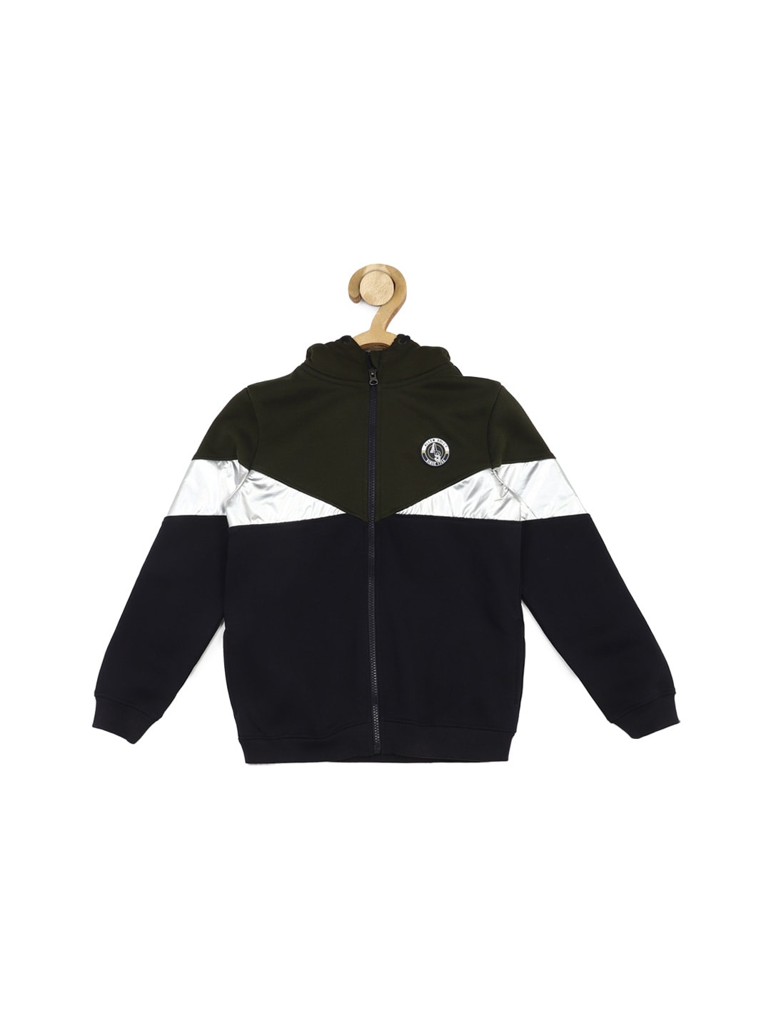 Allen Solly Junior Boys Colourblocked Hooded Long Sleeve Cotton Sweatshirt, Navy blue
Allen Solly Junior Boys Colourblocked Hooded Long Sleeve Cotton Sweatshirt, Navy blue