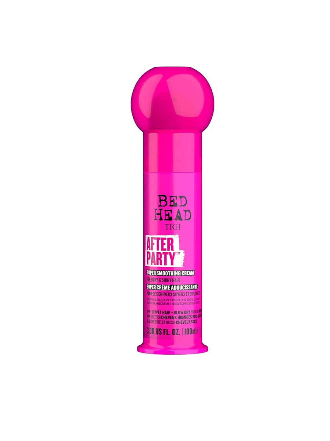 TIGI BED HEAD After Party Super Smoothening Hair Cream for Silky & Shiny Hair - 100 ml, Pink
TIGI BED HEAD After Party Super Smoothening Hair Cream for Silky & Shiny Hair - 100 ml, Pink