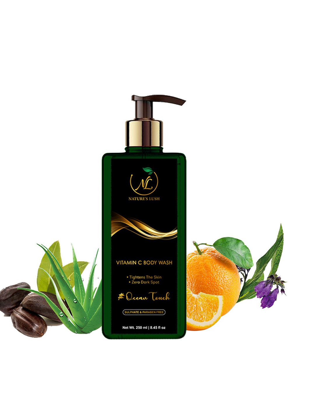 NATURE's LUSH Set Of 2 Vitamin C Body Wash For Tighten Skin & Remove Dark Spot -250ml Each, White
NATURE's LUSH Set Of 2 Vitamin C Body Wash For Tighten Skin & Remove Dark Spot -250ml Each, White