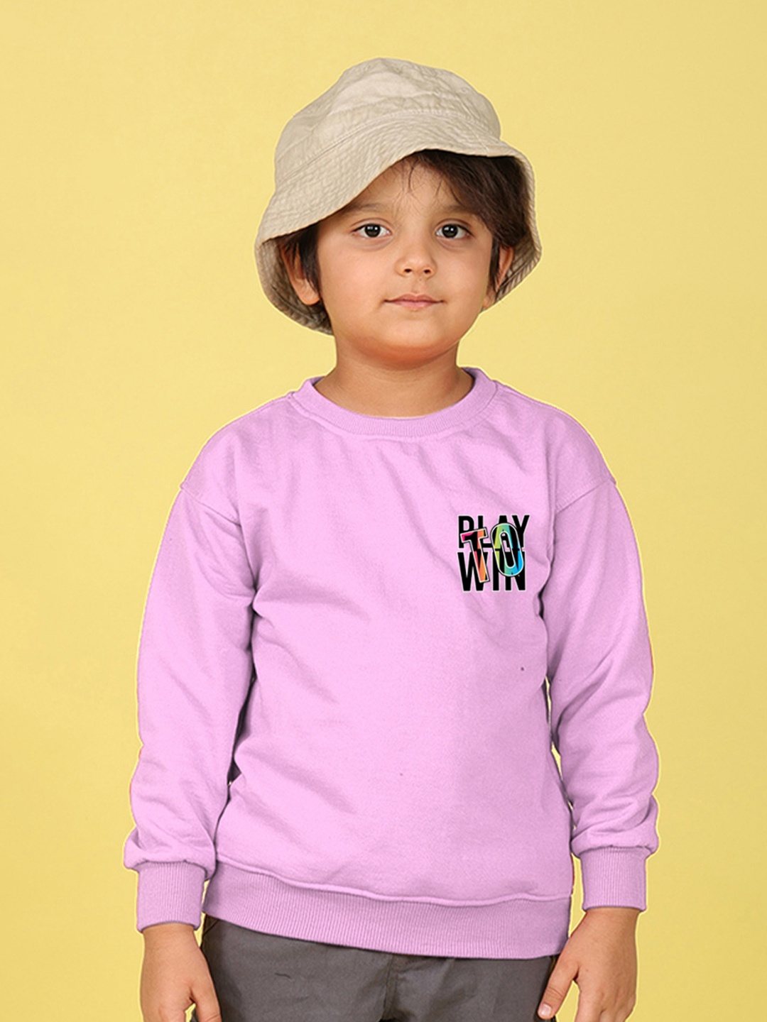 NUSYL Kids Typography Round Neck Long Sleeve Fleece Pullover Oversized Sweatshirt, Purple
NUSYL Kids Typography Round Neck Long Sleeve Fleece Pullover Oversized Sweatshirt, Purple