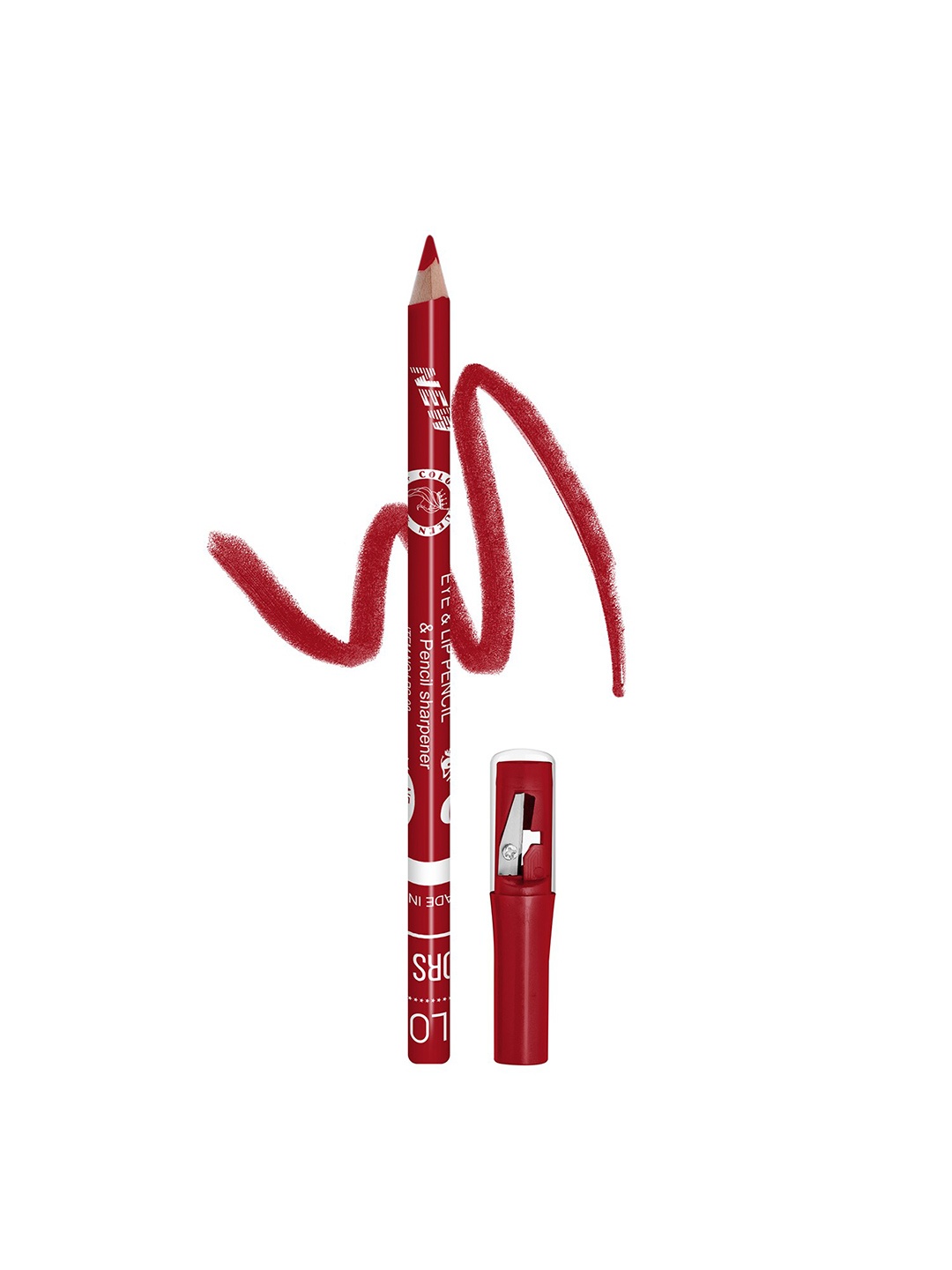 Colors Queen Professional Eye & Lip Liner Pencil With Sharpener - 0.3g - Chilli Red 13
Colors Queen Professional Eye & Lip Liner Pencil With Sharpener - 0.3g - Chilli Red 13