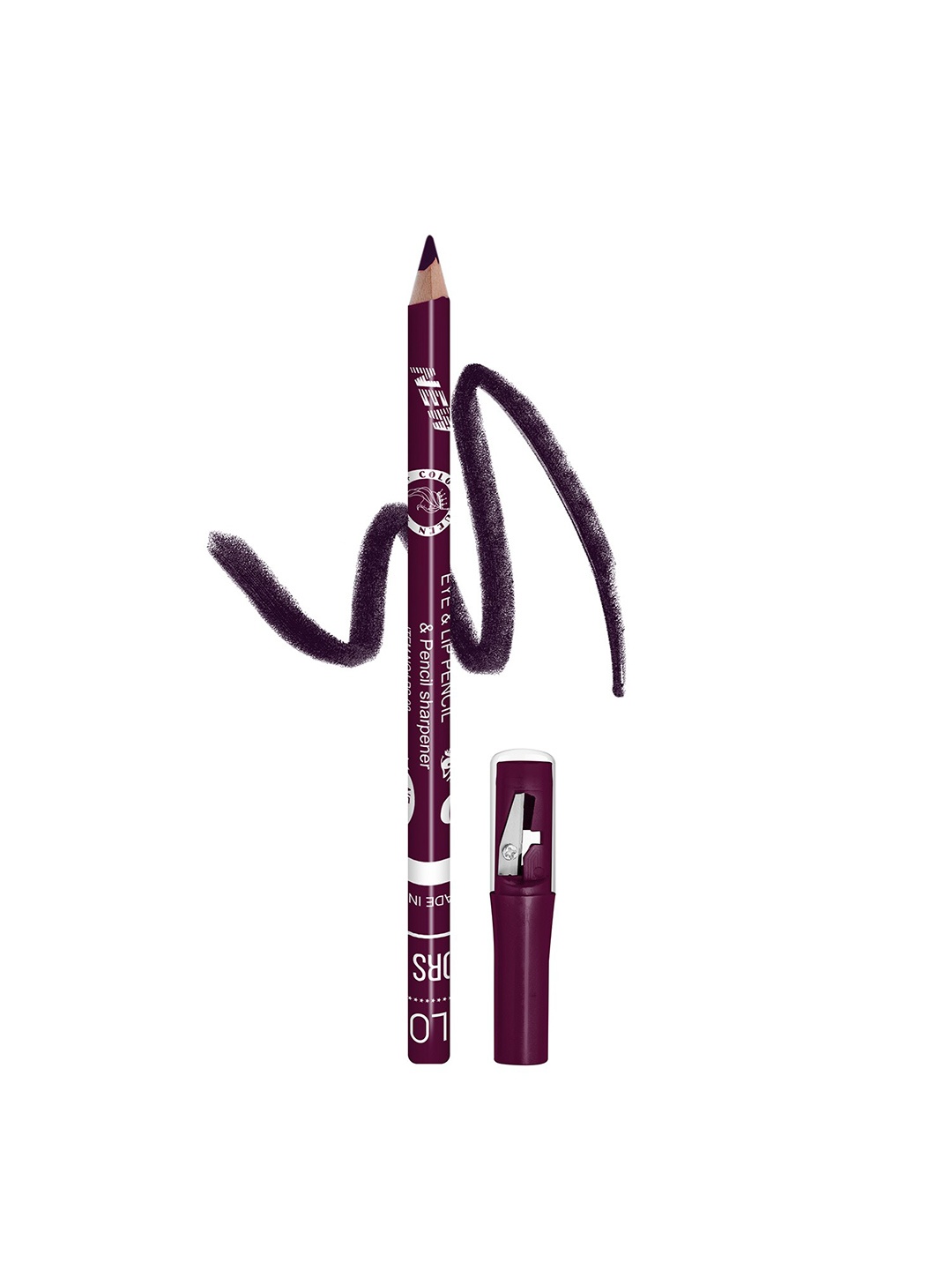 Colors Queen Long Lasting Eye & Lip Liner Pencil with Sharpener 0.3 g - Purplle 16, Purple
Colors Queen Long Lasting Eye & Lip Liner Pencil with Sharpener 0.3 g - Purplle 16, Purple