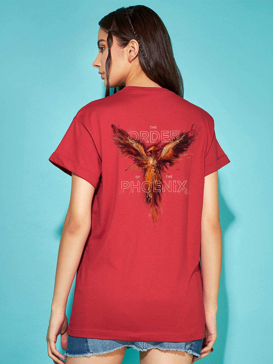Bewakoof Harry Potter Printed Drop-Shoulder Sleeves Cotton Relaxed Fit T-shirt, Red
Bewakoof Harry Potter Printed Drop-Shoulder Sleeves Cotton Relaxed Fit T-shirt, Red