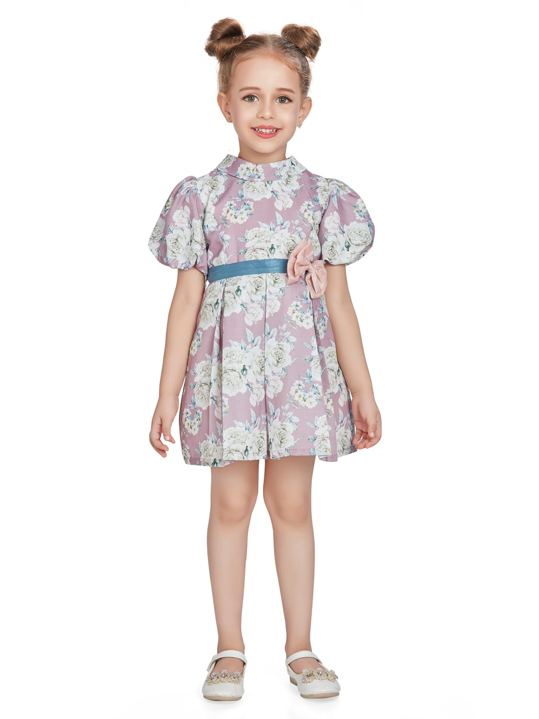 Peppermint Girls Floral Printed Puff Sleeves Pleated Cotton Fit & Flare Dress, Pink
Peppermint Girls Floral Printed Puff Sleeves Pleated Cotton Fit & Flare Dress, Pink