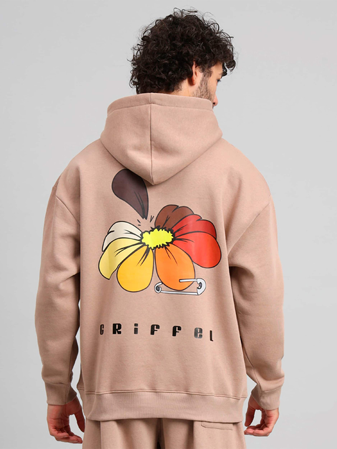 GRIFFEL Cream-Coloured Printed Fleece Sweatshirt
GRIFFEL Cream-Coloured Printed Fleece Sweatshirt