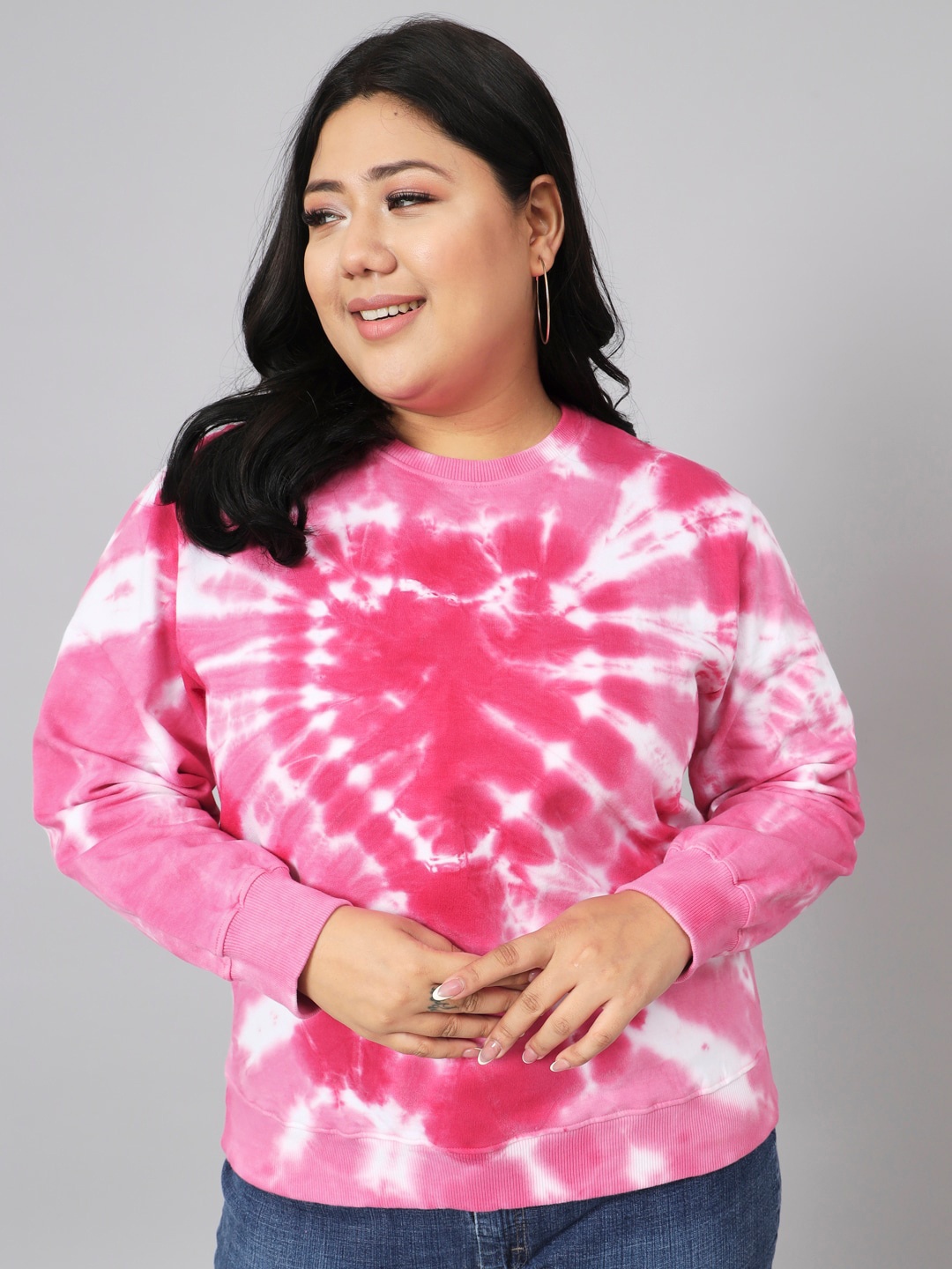 BEYOUND SIZE - THE DRY STATE Plus Size Tie & Dye Dyed Hooded Fleece Pullover Sweatshirt, Pink
BEYOUND SIZE - THE DRY STATE Plus Size Tie & Dye Dyed Hooded Fleece Pullover Sweatshirt, Pink