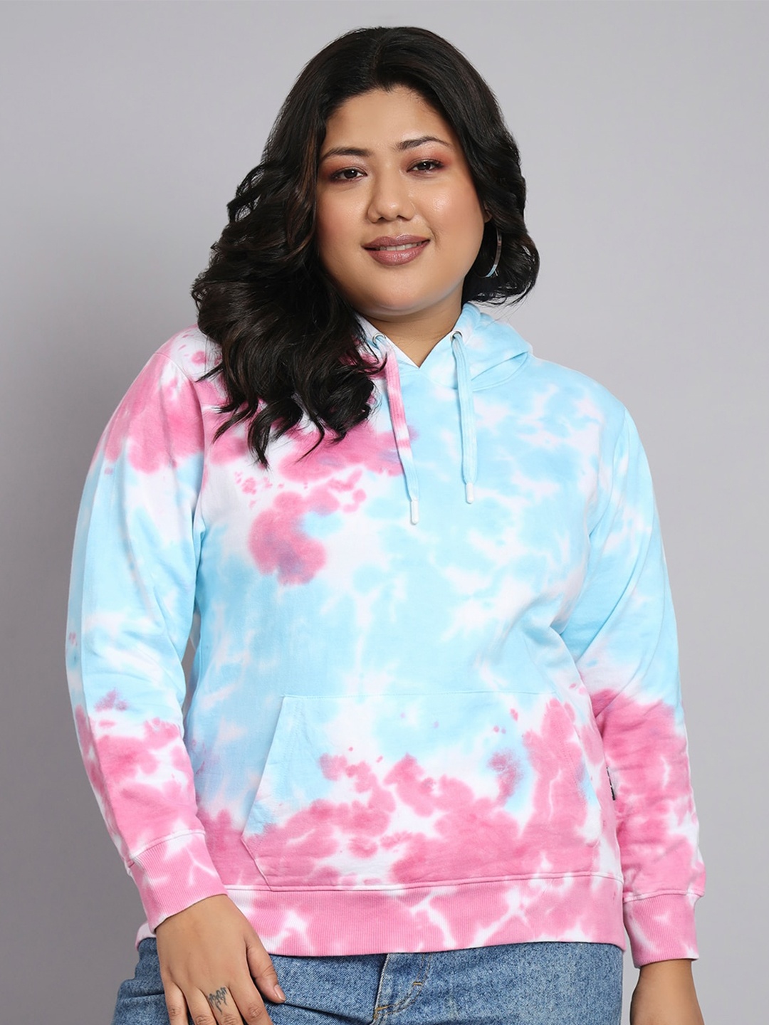 BEYOUND SIZE - THE DRY STATE Plus Size Tie & Dye Dyed Hooded Fleece Pullover Sweatshirt, Blue
BEYOUND SIZE - THE DRY STATE Plus Size Tie & Dye Dyed Hooded Fleece Pullover Sweatshirt, Blue
