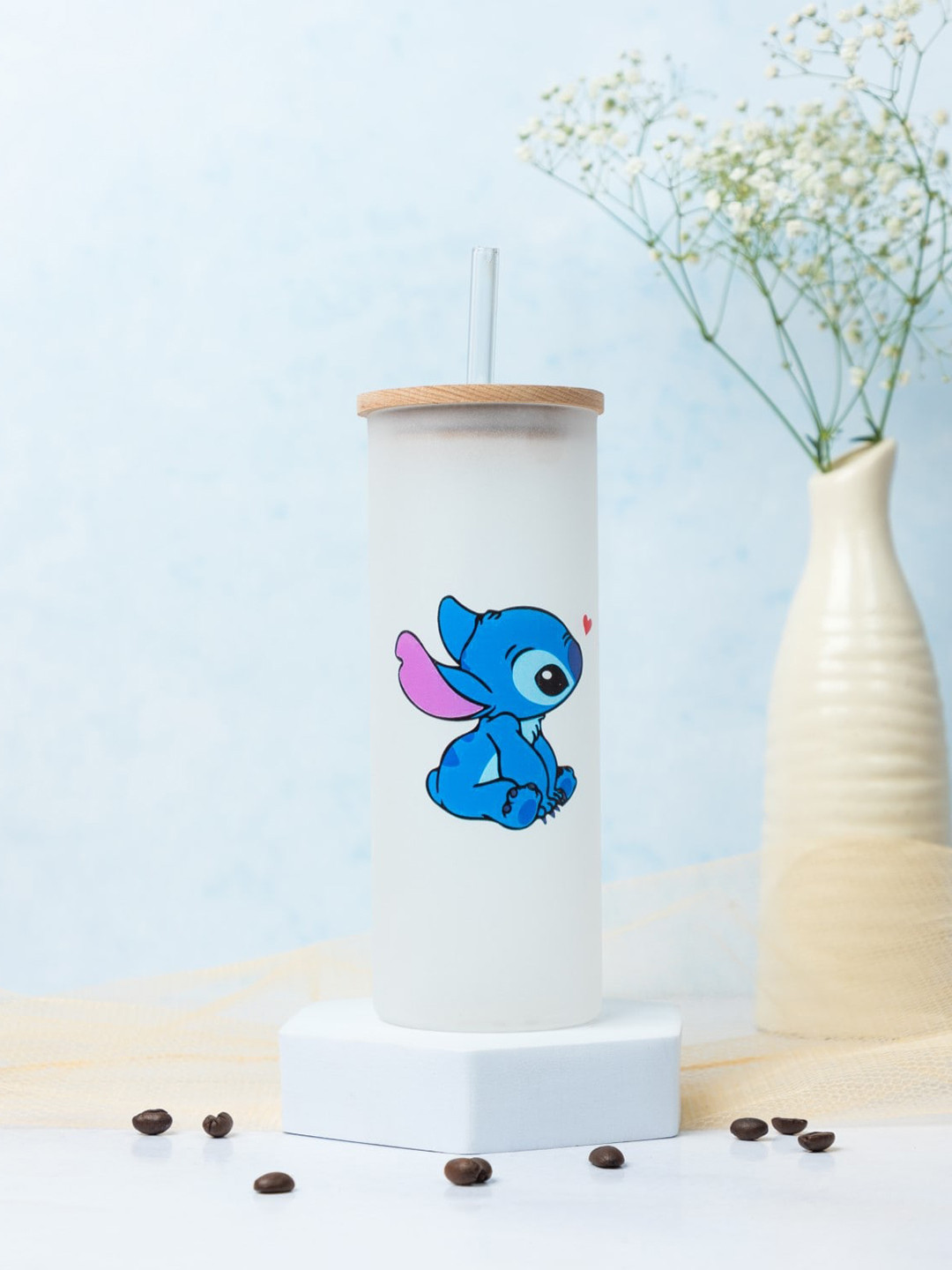 1219 Avenue Transparent Printed Tall Frosted Tumbler with Straw & Lid 
1219 Avenue Transparent Printed Tall Frosted Tumbler with Straw & Lid