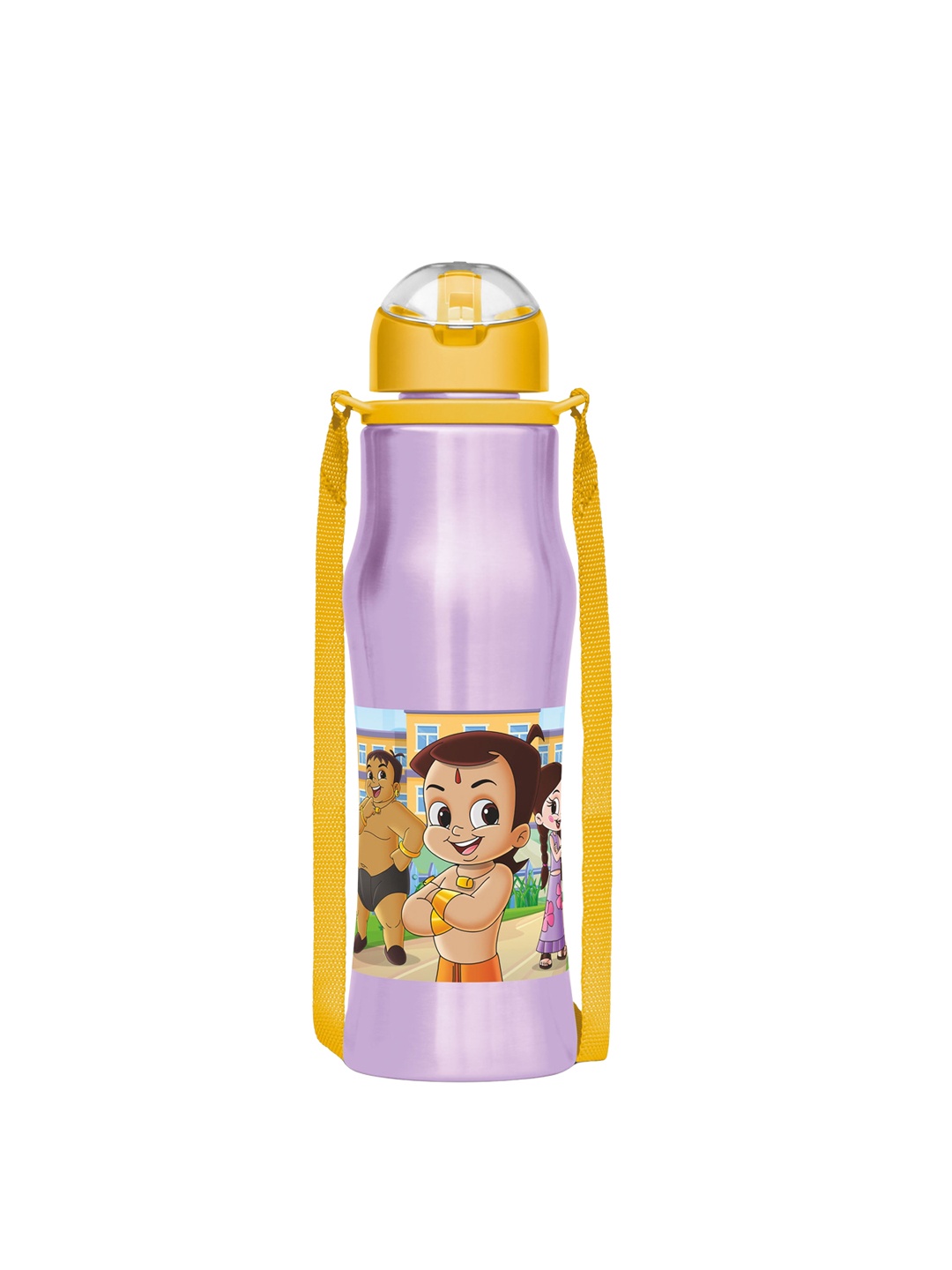 Milton Sipmate 650 Purple & Yellow Chhota Bheem Printed Single Walled Water Bottle- 600 ML
Milton Sipmate 650 Purple & Yellow Chhota Bheem Printed Single Walled Water Bottle- 600 ML