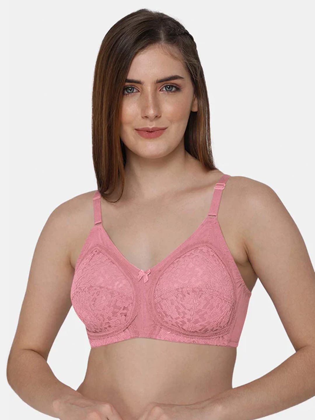 intimacy LINGERIE Floral Non-Wired Full Coverage Everyday Bra With All Day Comfort, Pink
intimacy LINGERIE Floral Non-Wired Full Coverage Everyday Bra With All Day Comfort, Pink