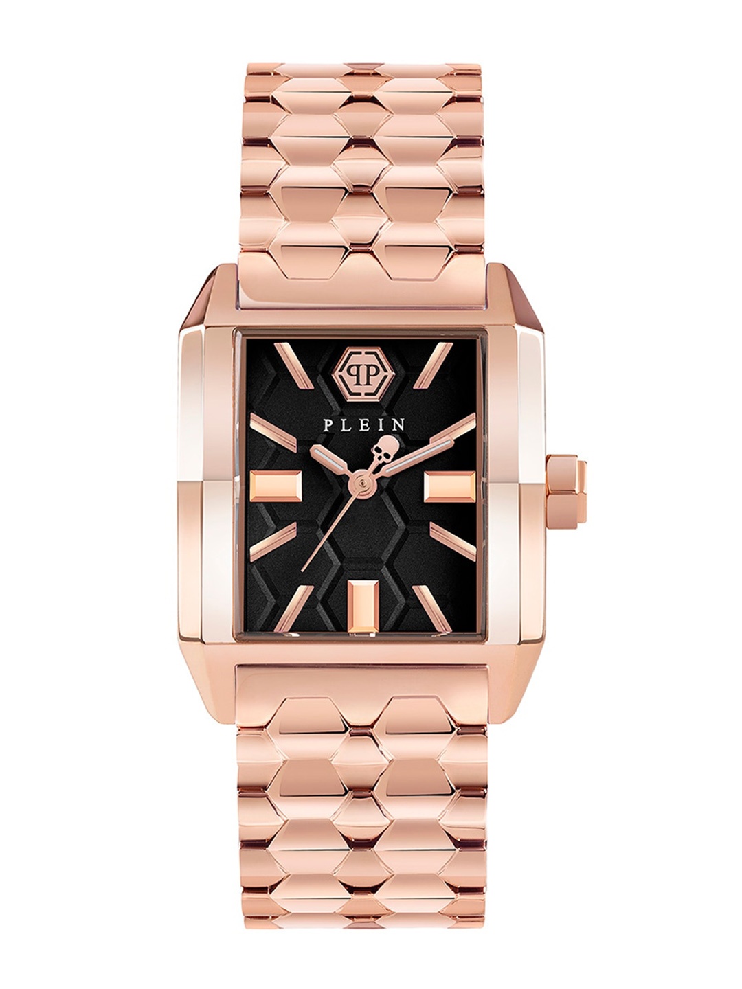 PHILIPP PLEIN Women Textured Dial & Bracelet Style Straps Analogue Watch PWMAA0822, Brown
PHILIPP PLEIN Women Textured Dial & Bracelet Style Straps Analogue Watch PWMAA0822, Brown