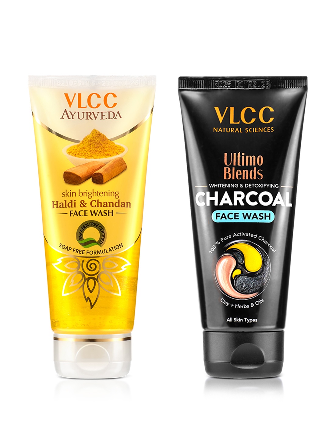 VLCC Haldi & Chandan Face Wash - 100ml & Ultimo Blend Charcoal Face Wash - 100ml, Black
VLCC Haldi & Chandan Face Wash - 100ml & Ultimo Blend Charcoal Face Wash - 100ml, Black