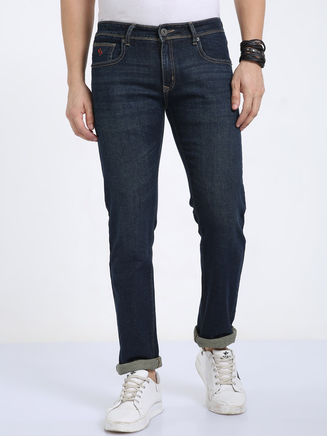 Classic Polo Men Jean Slim Fit Light Fade Clean Look Stretchable Jeans, Navy blue
Classic Polo Men Jean Slim Fit Light Fade Clean Look Stretchable Jeans, Navy blue