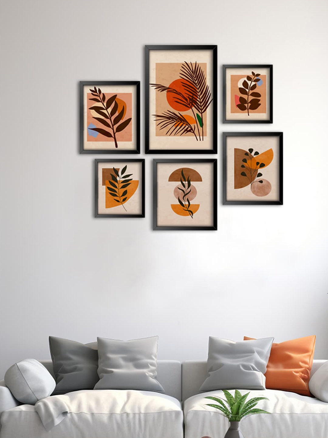 999Store Brown 6 Pieces Botanical Leaf With Tropical Leaf Canvas Paintings Wall Art
999Store Brown 6 Pieces Botanical Leaf With Tropical Leaf Canvas Paintings Wall Art