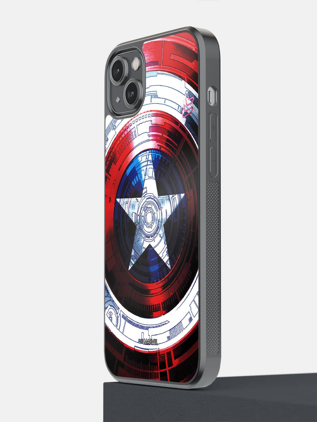 macmerise Printed Captains Shield Decoded iPhone 14 Plus Phone Bumper Case Cover, Red
macmerise Printed Captains Shield Decoded iPhone 14 Plus Phone Bumper Case Cover, Red