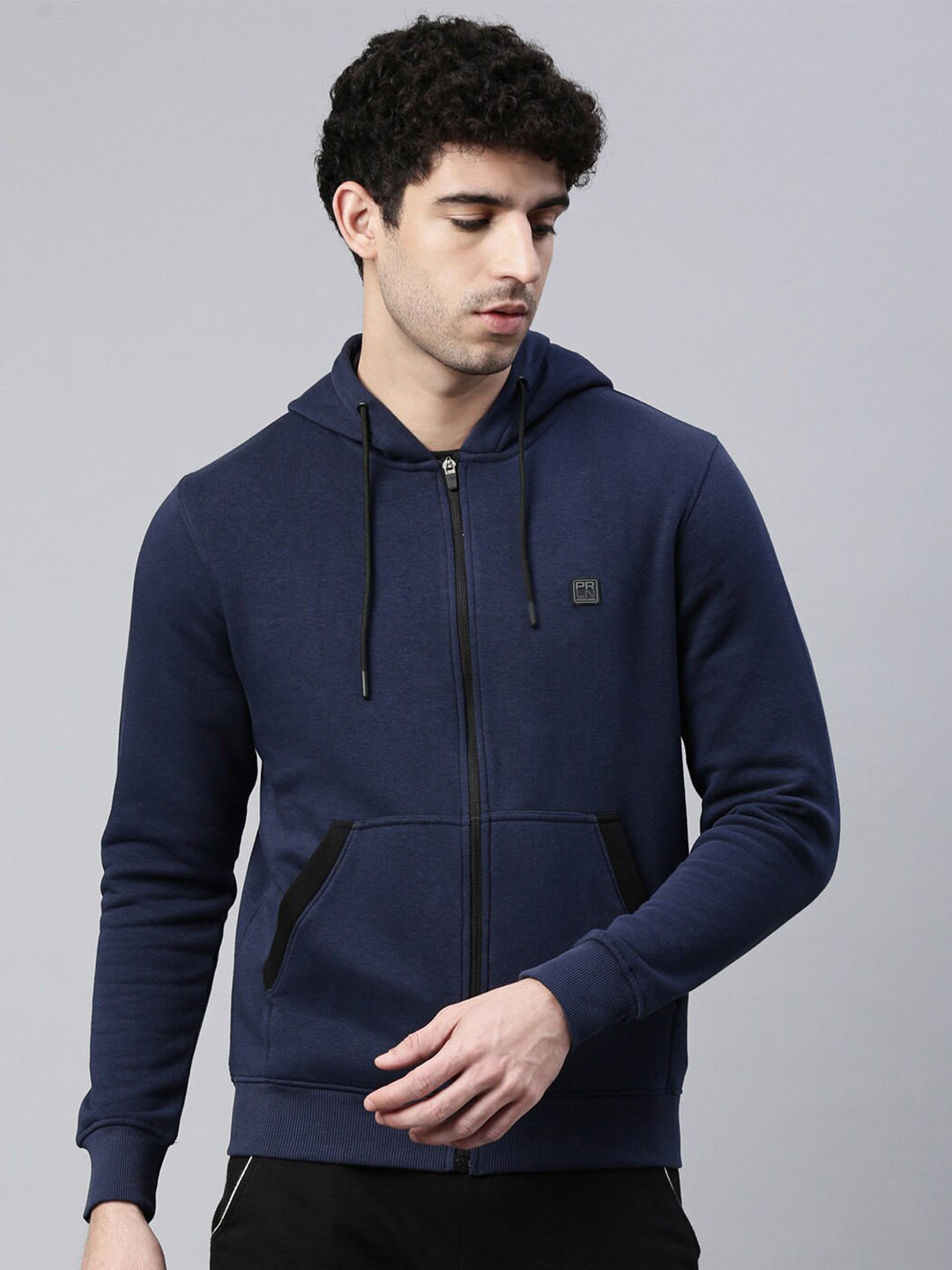 Proline Hooded Cotton Front Open Sweatshirt, Navy blue
Proline Hooded Cotton Front Open Sweatshirt, Navy blue