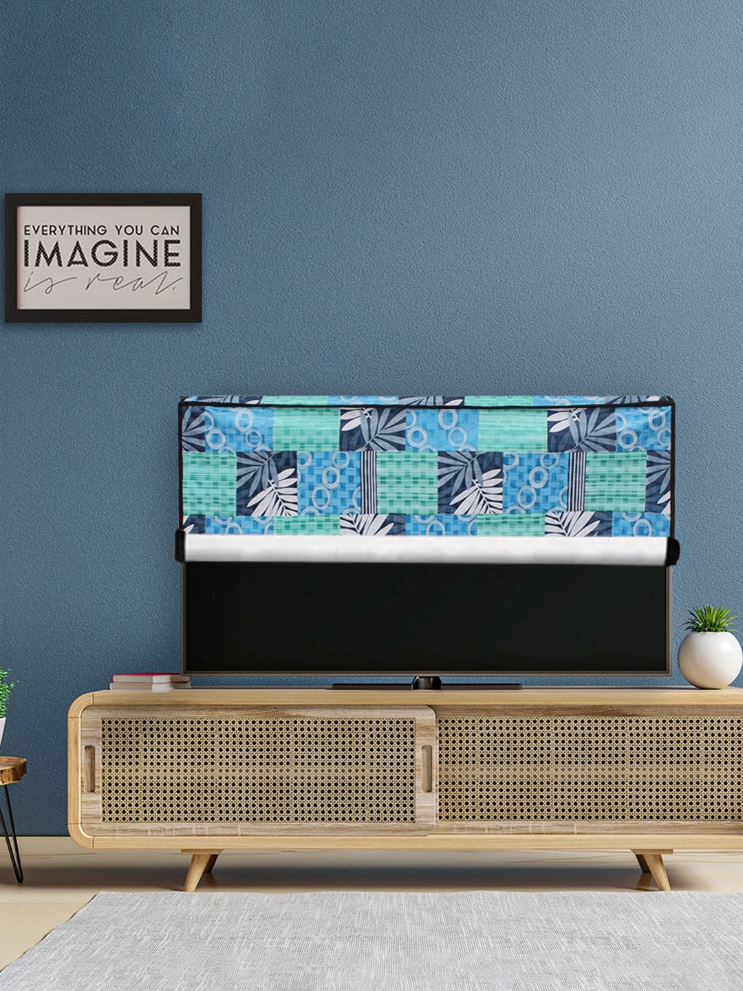 DREAM CARE Transparent & Printed Flap - 43 Inch LED TV Cover, Waterproof LED TV Protector, Blue
DREAM CARE Transparent & Printed Flap - 43 Inch LED TV Cover, Waterproof LED TV Protector, Blue