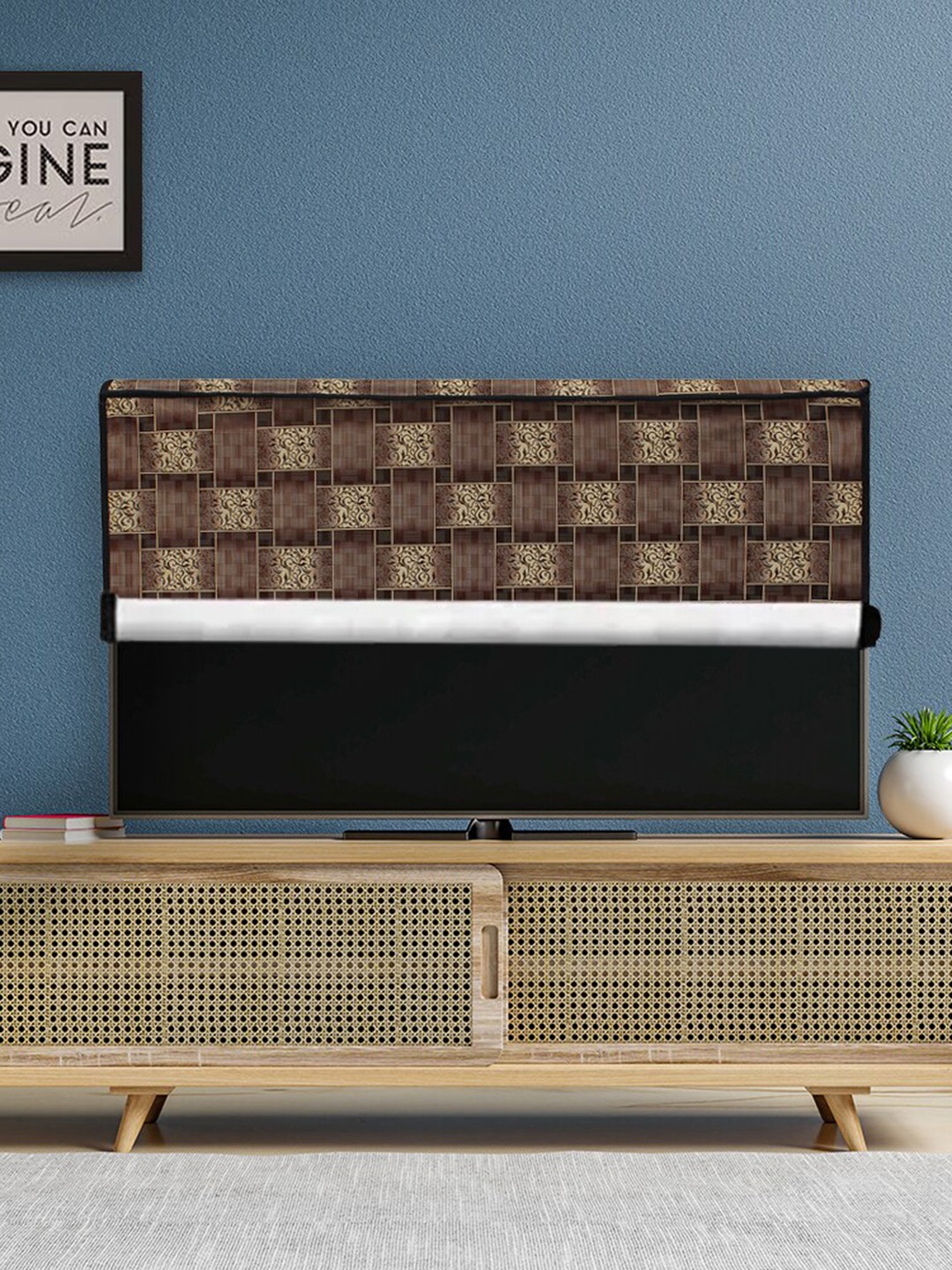DREAM CARE Transparent & Printed Flap - 24 Inch LED TV Cover, Waterproof LED TV Protector, Brown
DREAM CARE Transparent & Printed Flap - 24 Inch LED TV Cover, Waterproof LED TV Protector, Brown