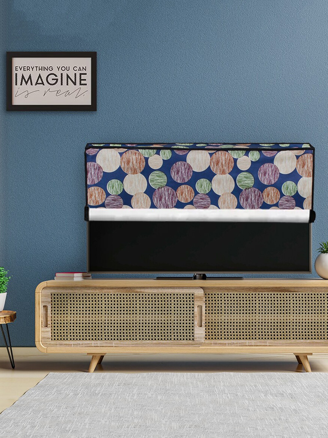 DREAM CARE Transparent & Printed Flap - 49 Inch LED TV Cover, Waterproof LED TV Protector, Blue
DREAM CARE Transparent & Printed Flap - 49 Inch LED TV Cover, Waterproof LED TV Protector, Blue