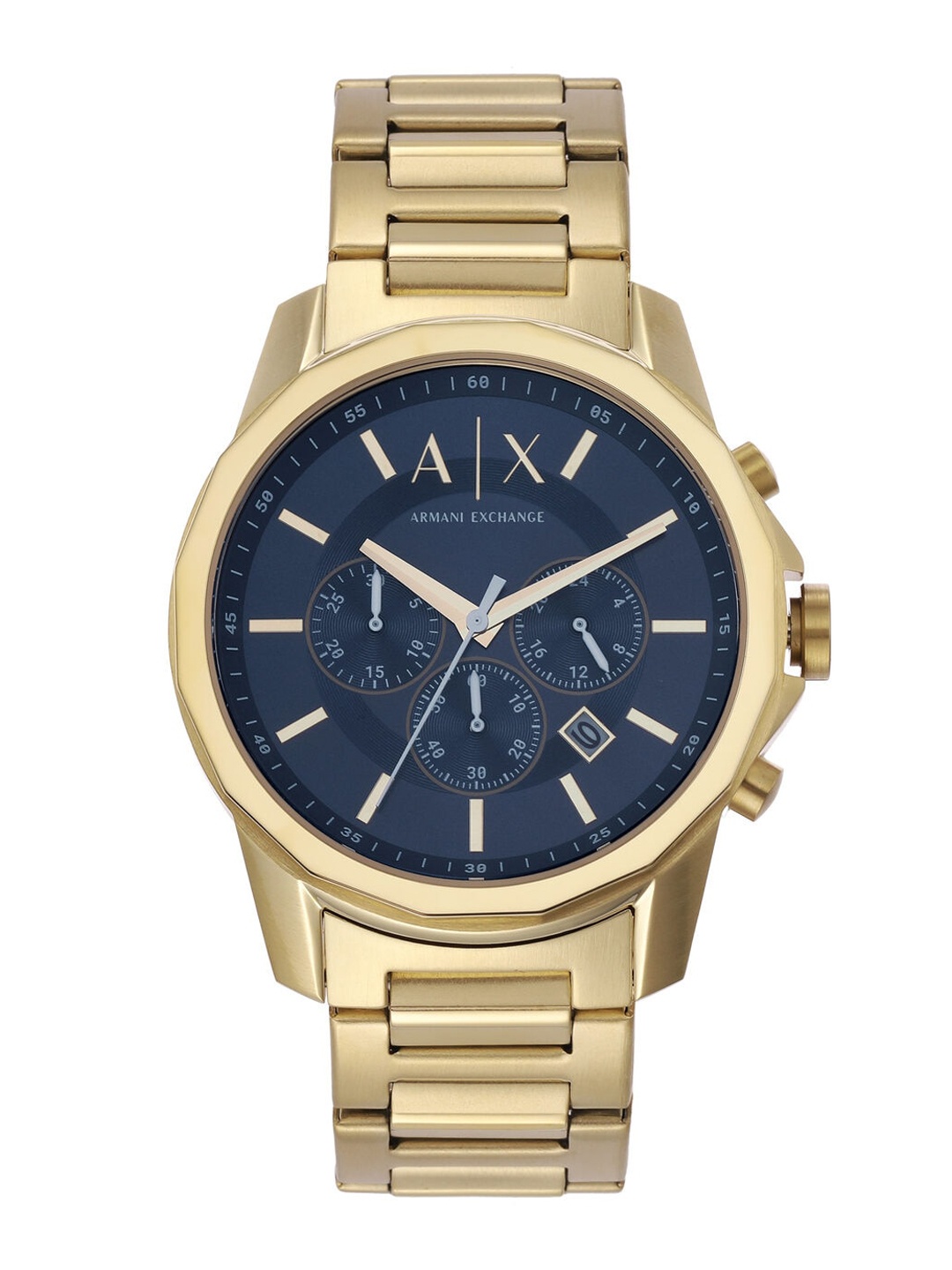 Armani Exchange Men Stainless Steel Bracelet Style Analogue Multi Function Watch AX7151SET, Blue
Armani Exchange Men Stainless Steel Bracelet Style Analogue Multi Function Watch AX7151SET, Blue