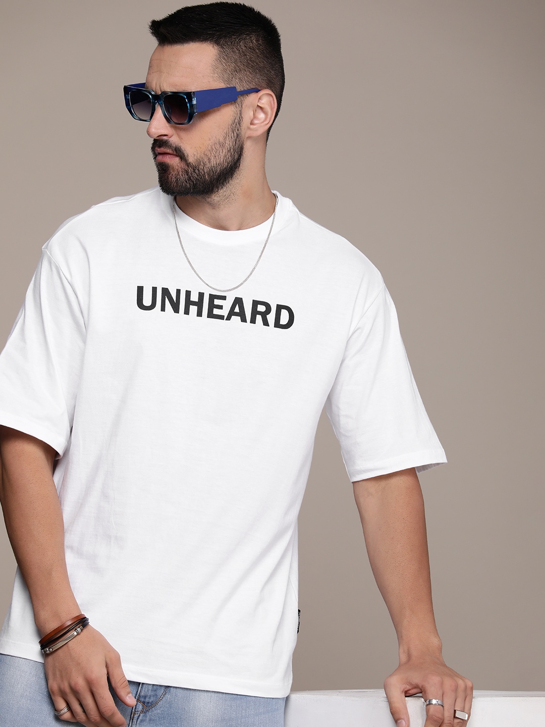 The Roadster Life Co. Pure Cotton Printed Relaxed Fit Drop-Shoulder Sleeves T-shirt, White
The Roadster Life Co. Pure Cotton Printed Relaxed Fit Drop-Shoulder Sleeves T-shirt, White