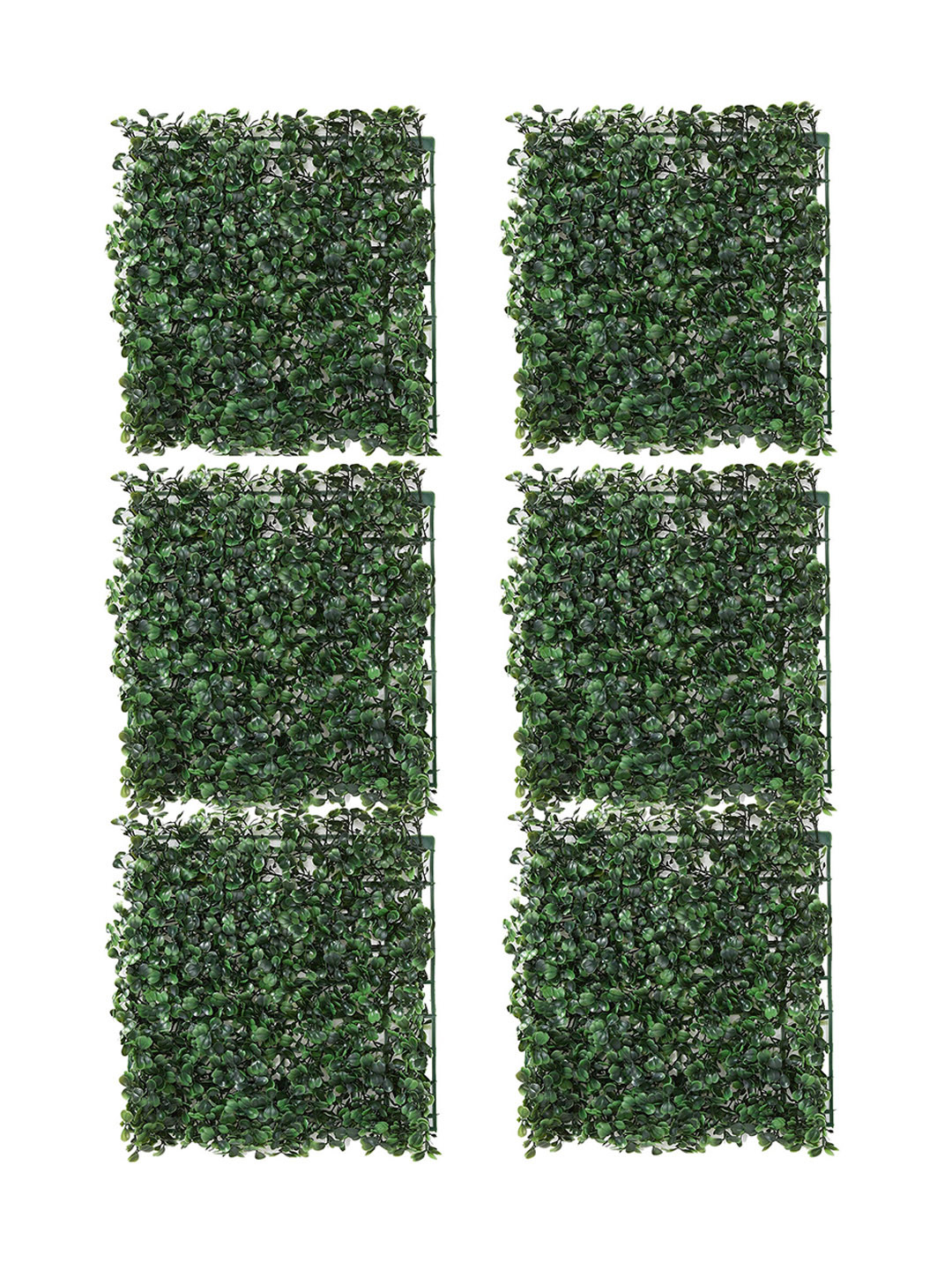 Fourwalls Green 6-Pieces Decorative Square Artificial Eucalyptus Boxwood Mat
Fourwalls Green 6-Pieces Decorative Square Artificial Eucalyptus Boxwood Mat