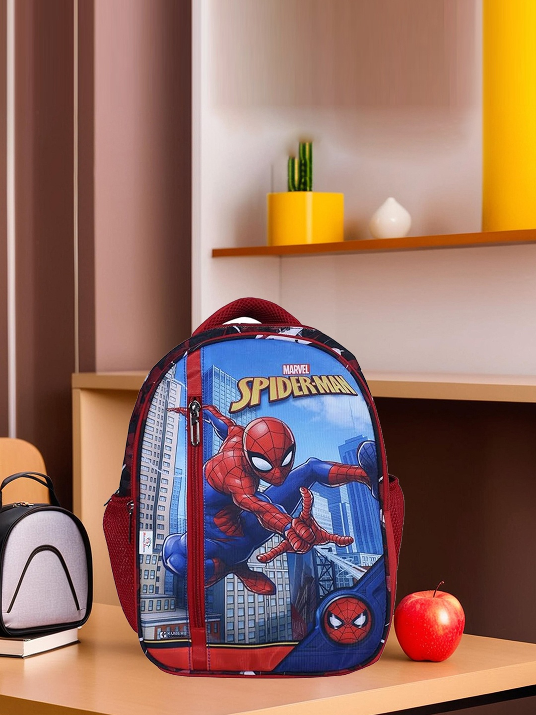 Kuber Industries Spiderman Printed 4 Compartment Kids School Travel Bags Backpack, Red
Kuber Industries Spiderman Printed 4 Compartment Kids School Travel Bags Backpack, Red