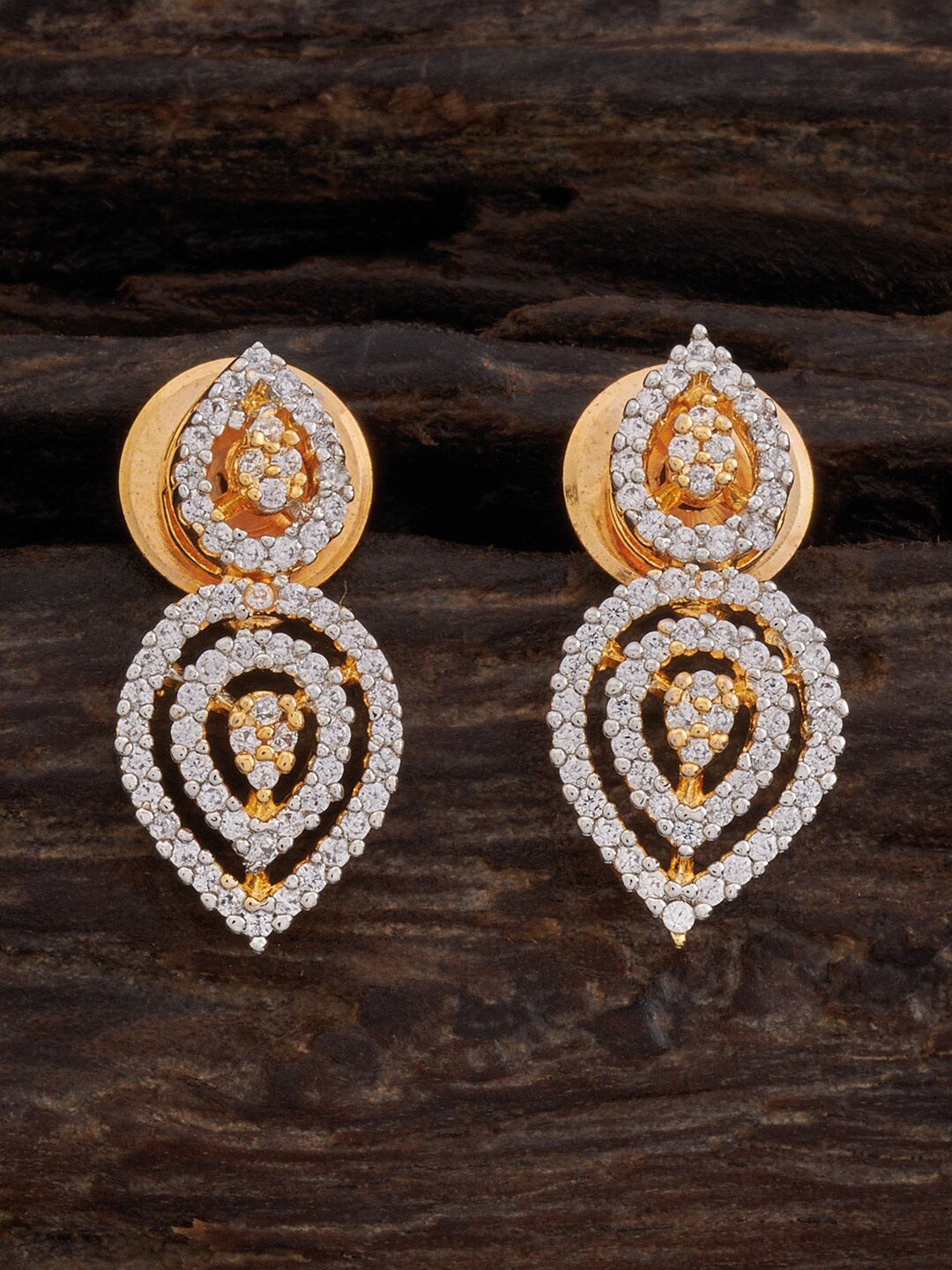 Kushal's Fashion Jewellery Rhodium Plated Cubic Zirconia Leaf Shaped Drop Earrings, White
Kushal's Fashion Jewellery Rhodium Plated Cubic Zirconia Leaf Shaped Drop Earrings, White