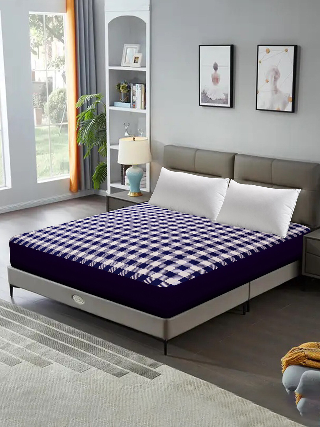 DREAM CARE Purple Quilted Breathable Mattress Protector 
DREAM CARE Purple Quilted Breathable Mattress Protector