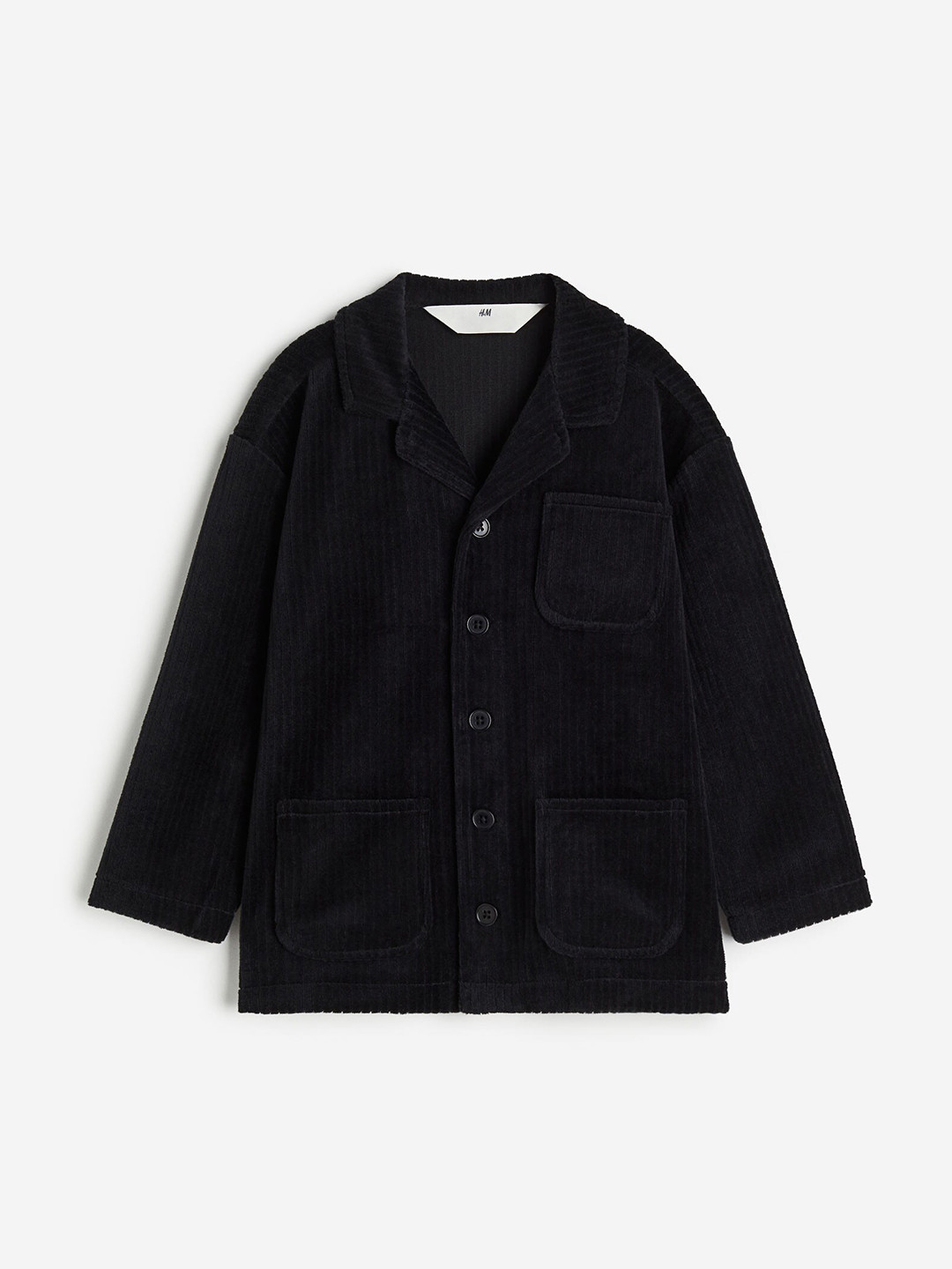 H&M Boys Velour Overshirt, Black
H&M Boys Velour Overshirt, Black