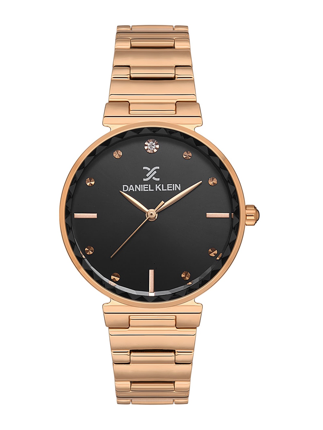 Daniel Klein Women Embellished Dial & Metal Straps Analogue Watch DK.1.13461-5, Black
Daniel Klein Women Embellished Dial & Metal Straps Analogue Watch DK.1.13461-5, Black