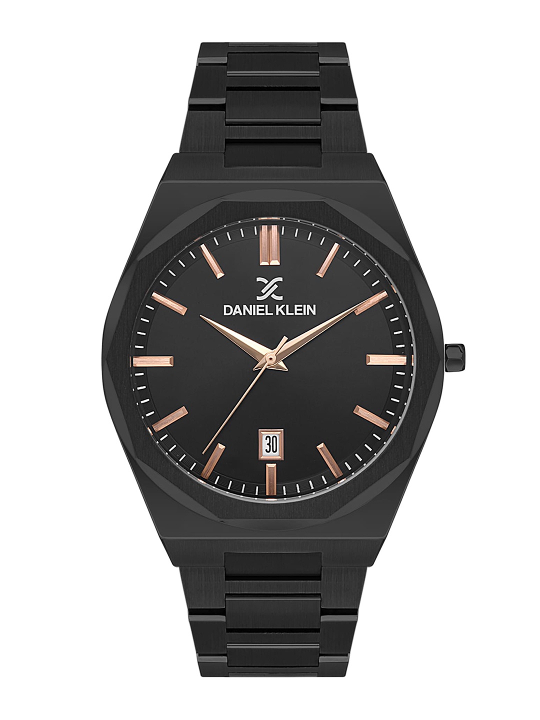 Daniel Klein Men Bracelet Style Straps Analogue Date Aperture Watch DK.1.13452-5, Black
Daniel Klein Men Bracelet Style Straps Analogue Date Aperture Watch DK.1.13452-5, Black